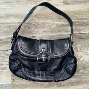 Vintage Coach Bag (Soho Black Leather)
